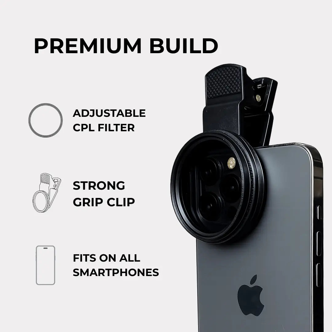 CPL Pro Max Lens: Eliminate reflections, Reveal the passion
