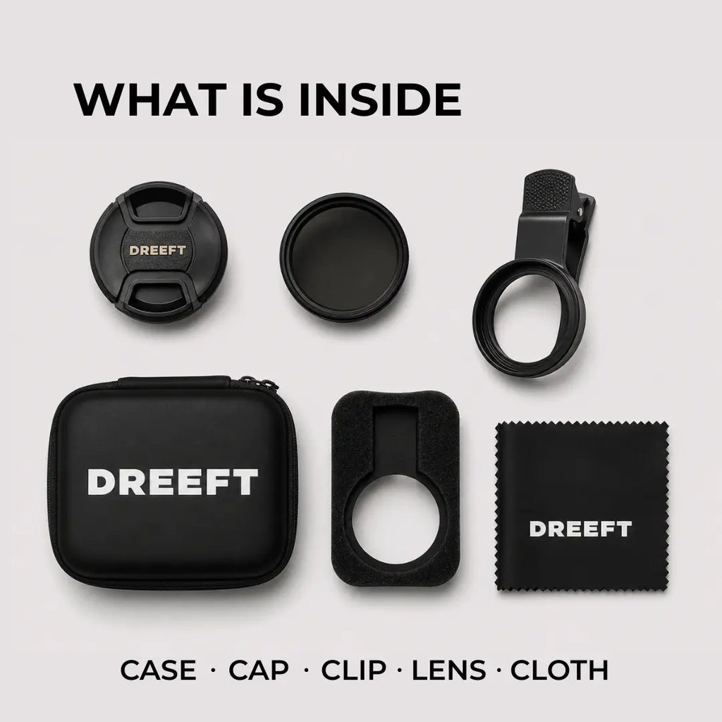 Lentille CPL pour Smartphone – Anti-reflets Carspotting